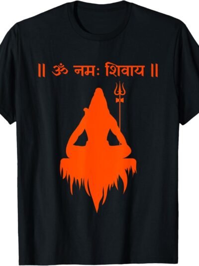 Shiva, Shankar, Maha Shivratri, Om Namaha Shivaya Sanskrit T-Shirt (USA)