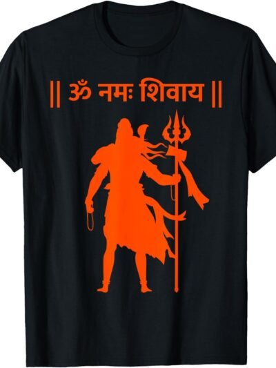 Shiva, Shankar, Maha Shivratri, Om Namaha Shivaya Sanskrit T-Shirt (USA)