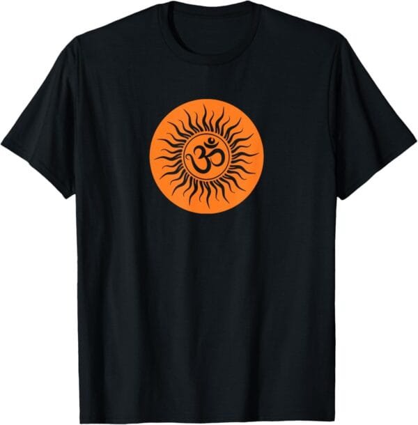Hinduism Om, Sacred Pooja Hindu Temple T-Shirt (Spain)