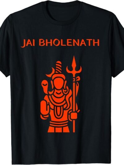 Shiva, Shankar, Maha Shivratri, Shiv Ji Jai Bholenath Pooja T-Shirt (USA)