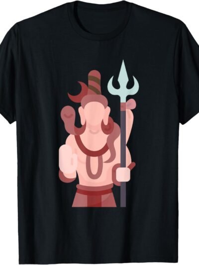 Shiva, Shankar, Maha Shivratri, Standing Shiv Ji Pooja T-Shirt (USA)