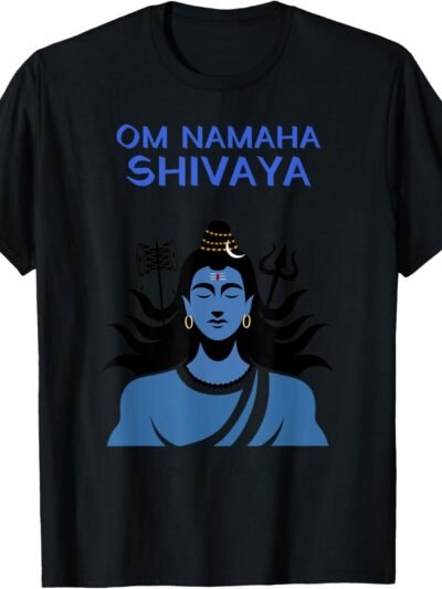 Shiva, Shankar, Maha Shivratri, Meditating Om Namaha Shivaya T-Shirt (USA)