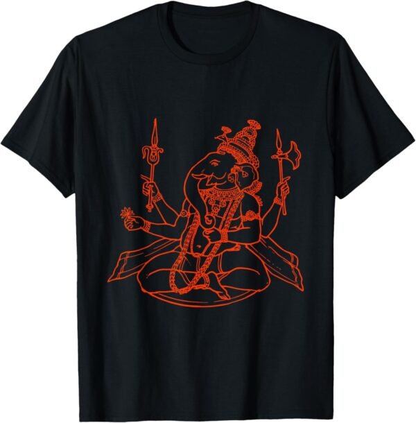 Ganapati, Ganesh, Ganeshotsav Puja T-Shirt (USA)