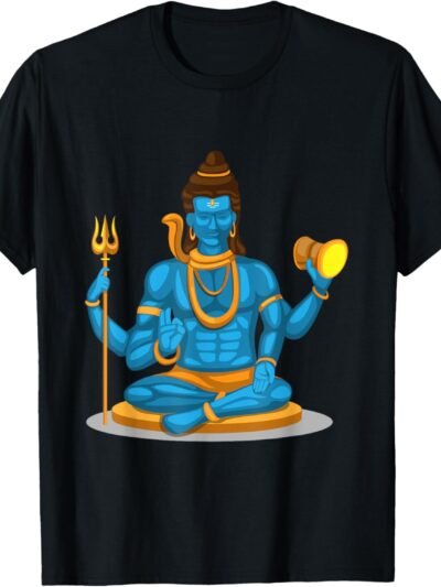 Shiva, Shankar, Maha Shivratri, Modern Shiva Puja T-Shirt (USA)