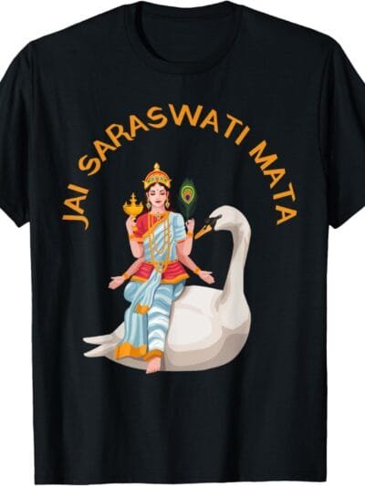 Laxmi Mata, Diwali Om Jai Lakshmi Mata Indian Goddess Pooja T-Shirt (USA)