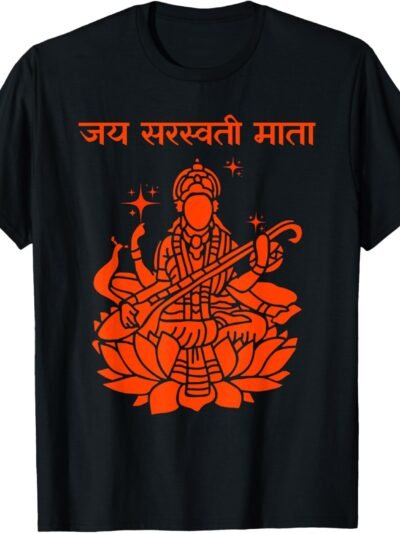 Laxmi Mata, Diwali Om Jai Lakshmi Mata Sanskrit Pooja Hindu T-Shirt (USA)