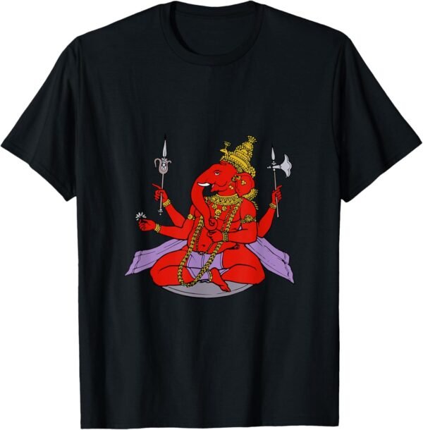 Ganapati, Ganesh, Ganeshotsav Puja T-Shirt (USA)