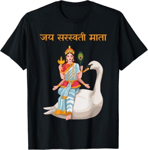 Laxmi Mata, Diwali Om Jai Lakshmi Mata Sanskrit Pooja Hindu T-Shirt (USA)