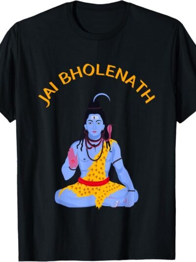 Shiva, Shankar, Maha Shivratri, Shiv Shambhu Jai Bholenath T-Shirt (USA)