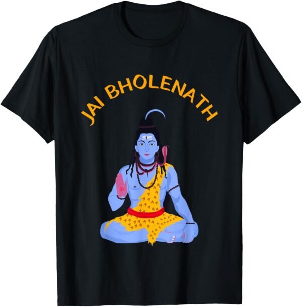 Shiva, Shankar, Maha Shivratri, Shiv Shambhu Jai Bholenath T-Shirt (USA)