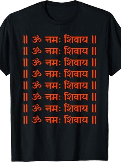 Shiva, Shankar, Maha Shivratri Om Namaha Shivaya Sanskrit T-Shirt (USA)