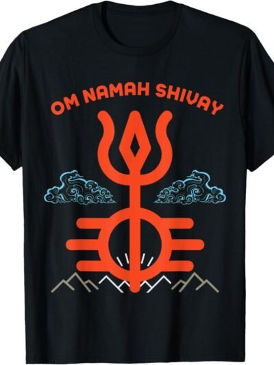 Shiv Shankara God Gift for Indian Hindus Om Namah Shivay T-Shirt (USA)