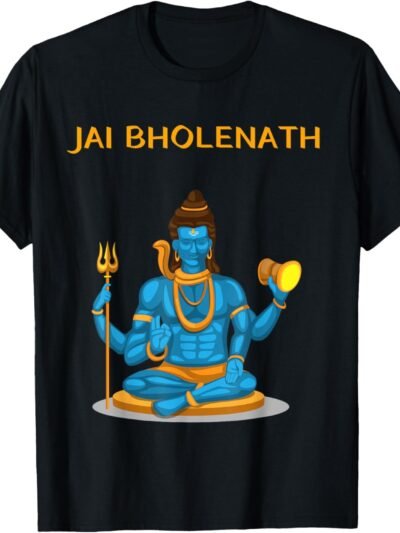 Shiva, Shankar, Maha Shivratri, Modern Shiva Jai Bholenath T-Shirt (USA)