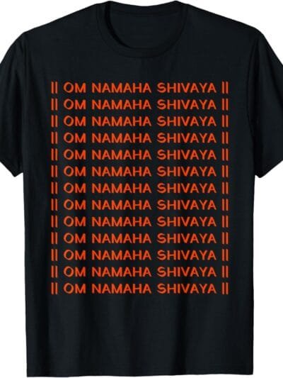 Shiva, Shankar, Maha Shivratri Om Namaha Shivay Hindu Mandir T-Shirt (USA)