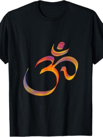 Hinduism Om, Sacred Pooja Hindu Temple T-Shirt (USA)