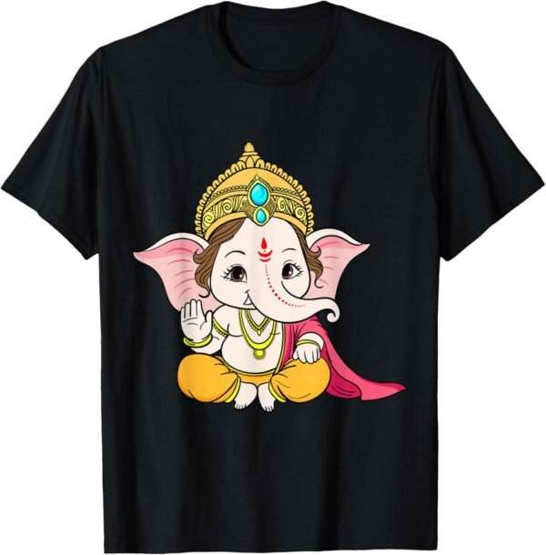 Ganapati, Ganesh, Ganeshotsav Puja T-Shirt (USA)