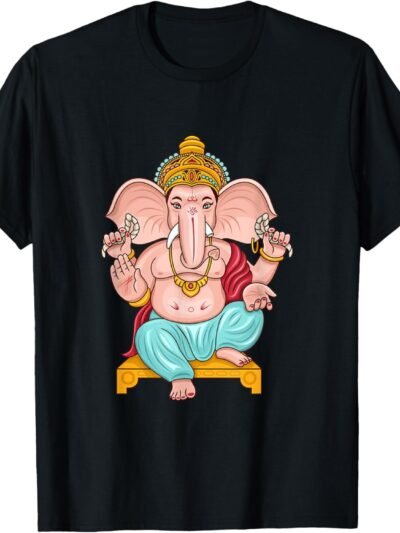 Ganapati, Ganesh, Ganeshotsav Puja T-Shirt (USA)