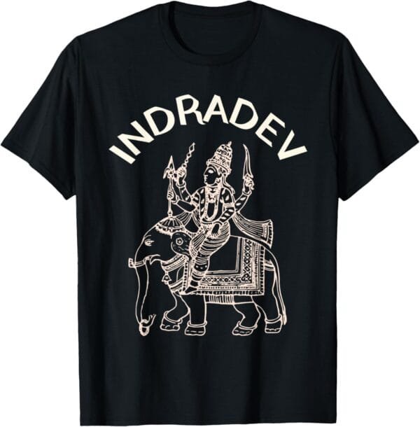 Indra Indian God Indra Dev Pooja T-Shirt (USA)