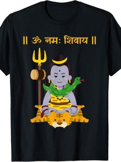 Shiva, Shankar, Maha Shivratri, Baby Om Namaha Shivaya Pooja T-Shirt (USA)