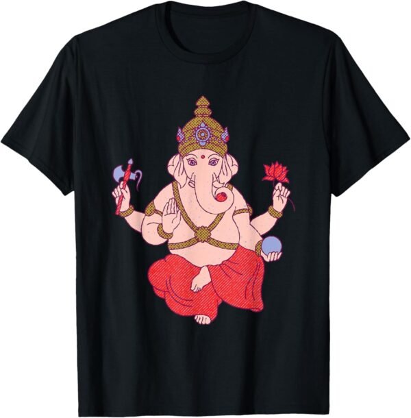 Ganapati, Ganesh, Ganeshotsav Puja T-Shirt (USA)